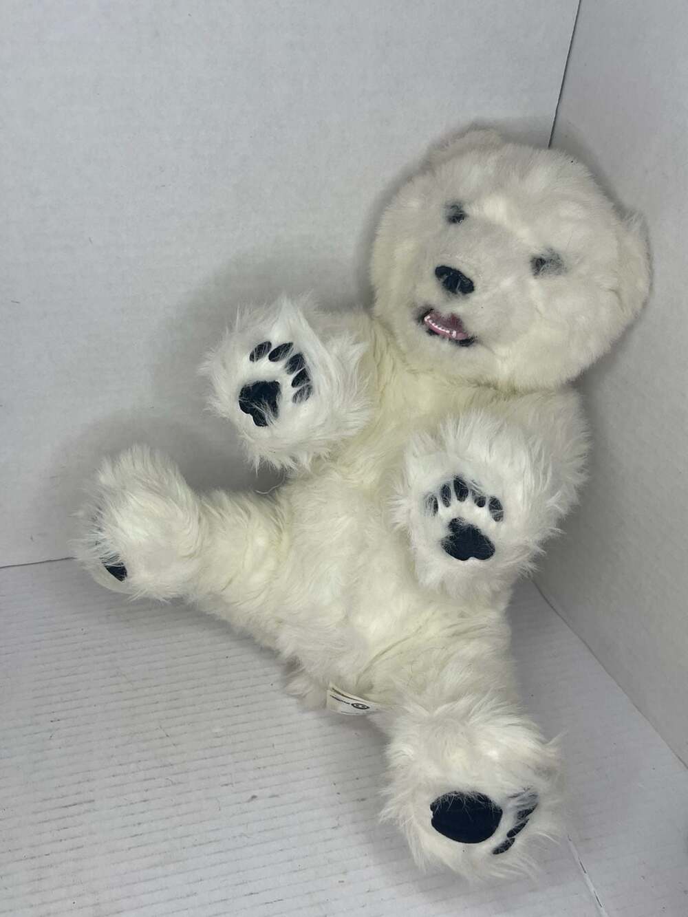 (Fully Works) WowWee 2007 Alive Polar Bear Cub Interactive Animatronic Plush